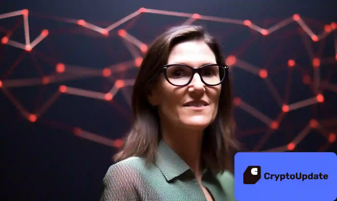 Cathie Wood doubles down on crypto stocks during market rout
